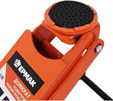 Подкатной домкрат Ермак 3 тонны, низкий профиль, 75-515 мм, Profi 742-002