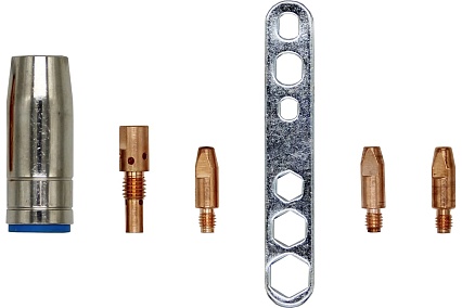 Горелка с поворотным гусаком MW-25AT (5 м; воздушное охлаждение; Euro) Optima XL004.0512AT