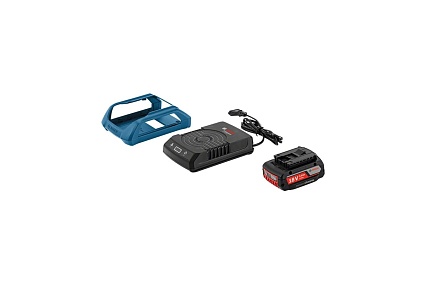 Набор аккумулятор GBA (18 В; 2.0 А*ч; Li-Ion) + зарядное устройство GAL1830W Bosch 1.600.A00.3NA