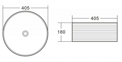 Раковина BelBagno BB1406 40.5 см