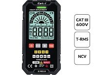 Цифровой смарт-мультиметр iCartool с подсветкой экрана CATIII 600V, TrueRMS IC-M113
