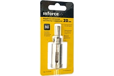Коронка алмазная по стеклу и керамике (20 мм; 30 мм) Inforce 11-01-067