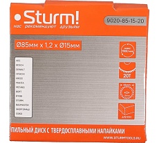 Диск пильный 85х15 мм, 20Z для CCS1285 Sturm 9020-85-15-20