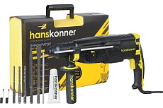Перфоратор Hanskonner SDS Plus HRH0928MLRE