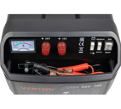 Пуско-зарядное устройство Verton Energy ПЗУ-180 12/24 В, 40-700 Ач 01.5985.5993