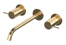 Смеситель для раковины Cezares LEAF-BLI3L-L-SR Sunrise