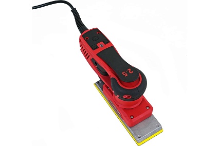 Плоскошлифовальная ручная машинка YOKIJI 220V/50Hz, эксцентрик 2,5 мм YKJ-1-197-70-2.5