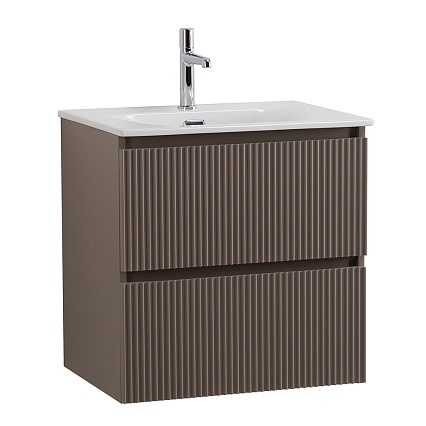 Тумба с раковиной BelBagno Uno 60 см Бежевый матовый