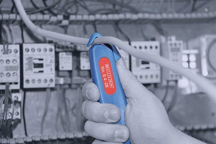 Кабельный нож безопасном корпусе S 4-28 Weicon-Tools wcn50055328