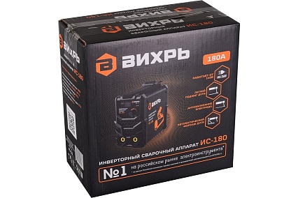 Инверторный сварочный аппарат Вихрь ИС-180 65/50