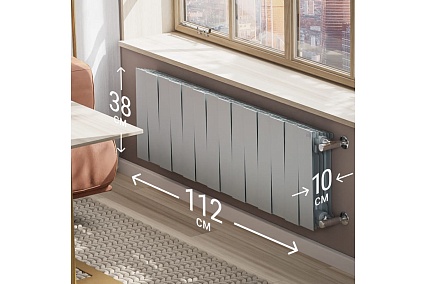 Радиатор Royal Thermo PianoForte 300 /Silver Satin - 14 секц. НС-1346077