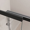 Шторка для ванны Cezares SLIDER-FIX-VF-11-90/150-C-NERO 90x150 прозрачная, черный матовый