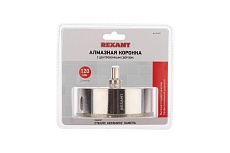 Коронка алмазная Rexant 120 мм с центровочным сверлом 92-0023