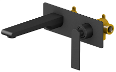 Смеситель для раковины Timo Anni 2771/03SM черный матовый