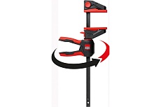 Струбцина пистолетного типа BESSEY EZ360 1.4кН, 150 мм x 80 мм, распор 195 - 315 мм, с вращающейся на 360 рукояткой BE-EZ360-15