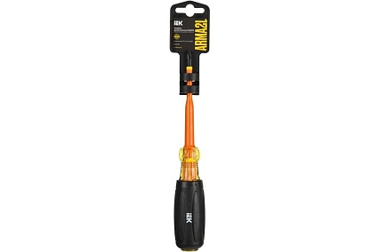 Отвертка IEK Arma2l 5 диэлектрическая slim ph2x100 т3 A2L5-SC31-T3-PH-20-100