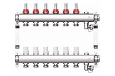 Коллекторная группа STI CM6F в сборе с расходомерами 1 дюйм, евроконус 3/4 (6 выходов) D360-00007