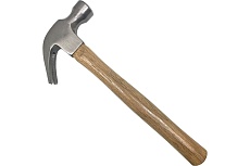 Молоток столярный с деревянной рукояткой WORKPRO 560 гр WP241007