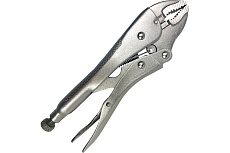 Клещи зажимные WORKPRO с изогнутыми зажимами 180мм CR-V PRO WP231058