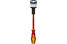 Отвертка диэлектрическая Ultra Grip SL 8,0 х 175 мм CR-V КОБАЛЬТ 646-478