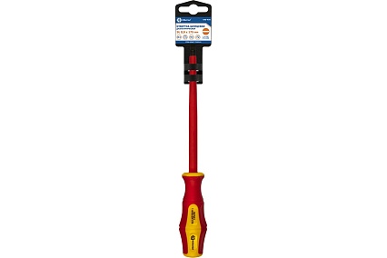 Отвертка диэлектрическая Ultra Grip SL 8,0 х 175 мм CR-V КОБАЛЬТ 646-478