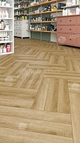 Ламинат Alpine Floor Herringbone 12 Pro Дуб Эльзас 606x101x12 мм, LF106-2B