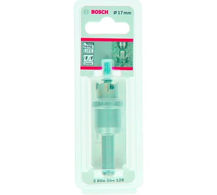Коронка Precision for Sheet Metal с твердосплавными напайками 17 мм Bosch 2608594128