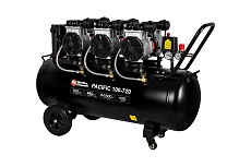 Безмасляный поршневой компрессор Quattro Elementi PACIFIC 100-720 720 л/мин, 100 л, 5.5 л.с, 8 бар 915-380