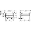 Мыльница Hansgrohe AddStoris 41746000 хром