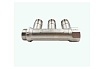 Латунный коллектор Terma 3/4"в/н с 3-мя шаровыми кранами на 1/2" (нар.резьбы) (14016) 41232