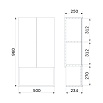 Шкаф подвесной Am.Pm X-Joy 50 см белый глянец M85CHX05021WG