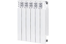 Биметаллический радиатор Azario BM500/100 6 секций 00083453