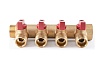Коллектор с шаровыми кранами PROFACTOR в/н 3/4" х 4 вых 1/2"нар PF MV 264.4