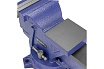 Стальные поворотные тиски с наковальней Forsage 4", 100 мм F-6540604W(58898)