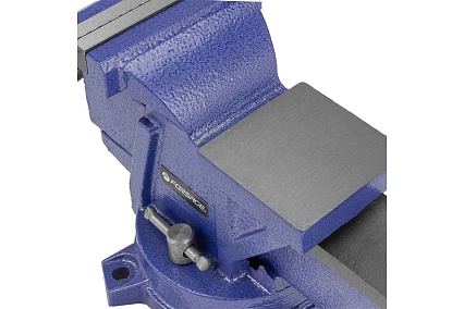 Стальные поворотные тиски с наковальней Forsage 4", 100 мм F-6540604W(58898)