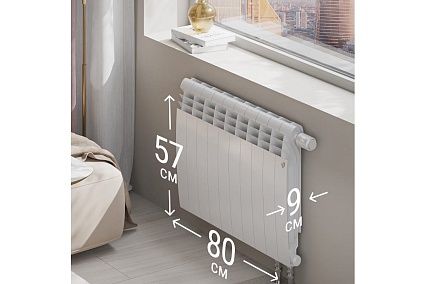 Радиатор Royal Thermo BiLiner 500 /Bianco Traffico VR - 10 секций НС-1196677