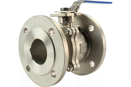Шаровый кран DN.ru КШФП.316.200 Ду65 Ру16 с ISO-фланцем и рукояткой D160-04873