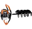 Мотобур со шнеком Gigant 1,99 л.с., 52 см, d бура-250мм GSAF-04