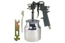 Пневматический краскопульт S.E.B. S-990S 1000 мл, нижний бачок 511DL-PCT1000