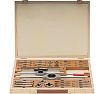Набор метчиков и плашек Bucovice Tools M1-D M3-M12 HSS 34пр 340122