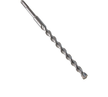 Бур по бетону, двойная спираль, Cobalt W-tip (16x260 мм; SDS PLUS) Denzel 705038