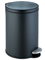 Ведро WeltWasser WW LORA BL 12L черный матовый 10000013406