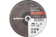 Диск отрезной по металлу (230х2х22.23 мм) Inforce IN230x2