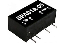 Преобразователь Mean Well DC/DC SPA01C-05 1Вт Т02587995