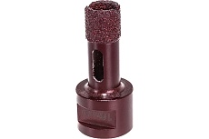 Коронка алмазная вакуумная по камню D16-15W-40L-M14 (16х40 мм; М14) Messer 06-35-016