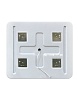 Зеркало BelBagno SPC-MAR-500-600-LED-TCH 50x60 см сенсорный выключатель