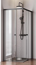 Душевой уголок Am.Pm X-Joy W94G-403-100280-BТ1К 100x80 прозрачный, черный матовый