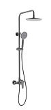 Душевая стойка Aquatek Бетта AQ2160BGM оружейная сталь