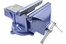 Слесарные поворотные тиски TORNERI L губок 300 мм Т019272