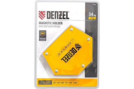 Фиксатор магнитный для сварочных работ усилие 75 LB Denzel 97556